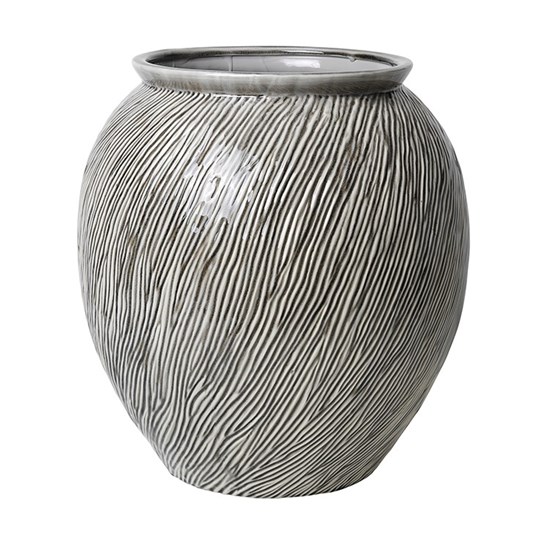 Váza SANDY 42,5 cm šedá_0