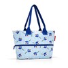 Chytrá taška přes rameno Shopper e1 leaves blue_6