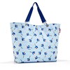 Nákupní taška Shopper XL leaves blue_6