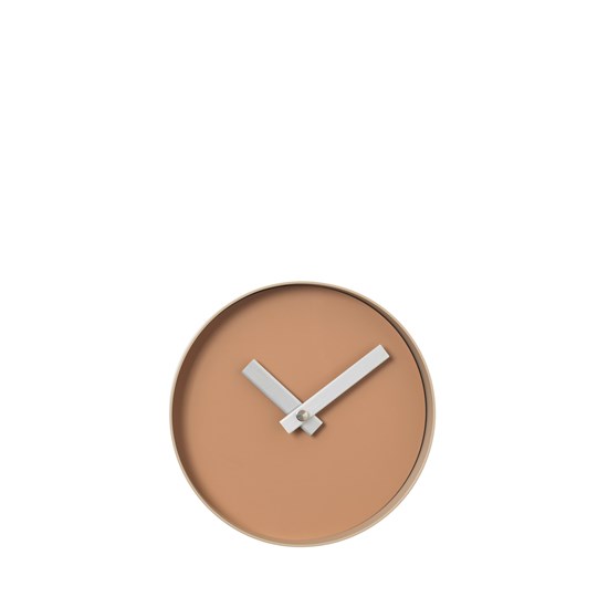 Nástěnné hodiny RIM malé světle hnědé_0