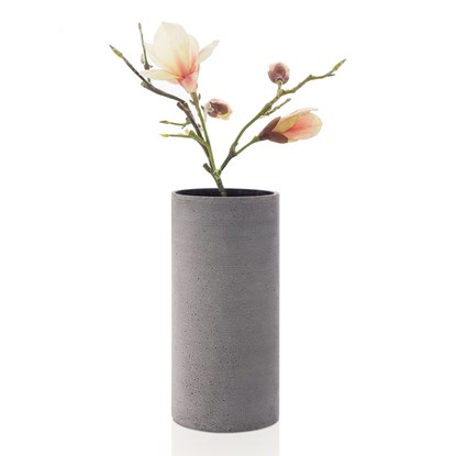 Váza COLUNA 29 cm tmavě šedá_1