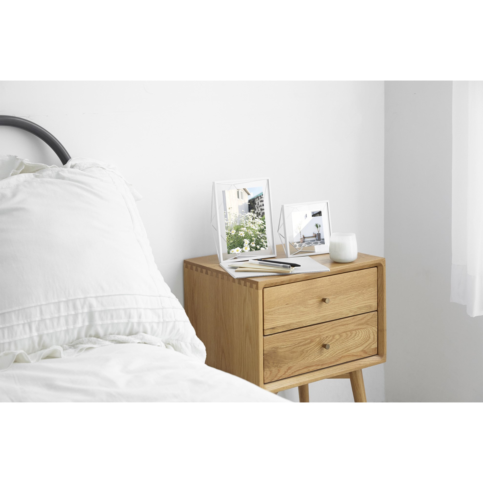 Fotorámeček PRISMA 10x10 cm bílý_1