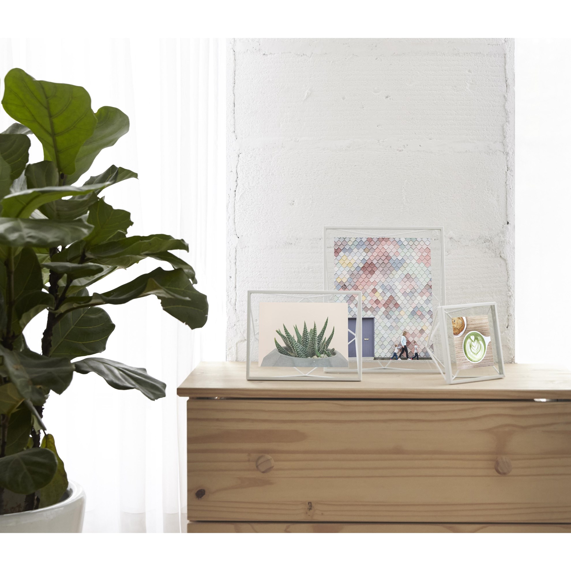 Fotorámeček PRISMA 10x10 cm bílý_3