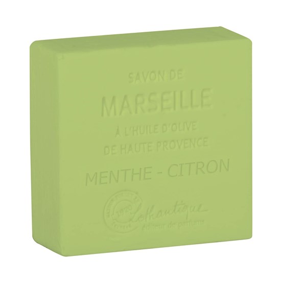 Marseillské mýdlo Minth-lemon 100 g_0