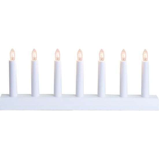 Okenní svíce IDA 7 žárovek bílý_1