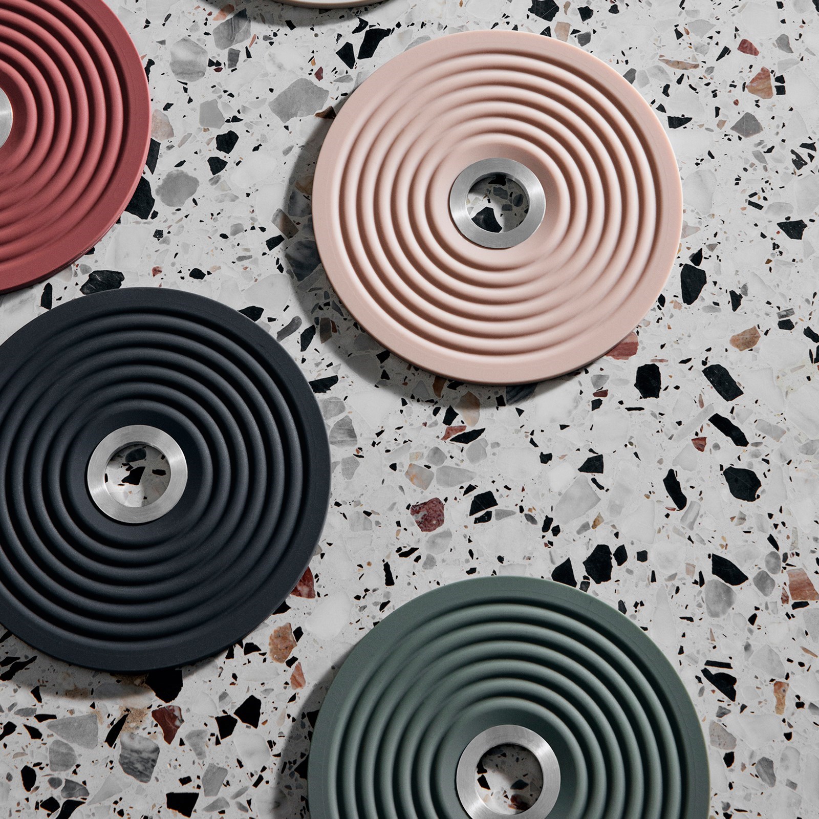 Obrázek z Podložka OOLONG pod konvici růžová 