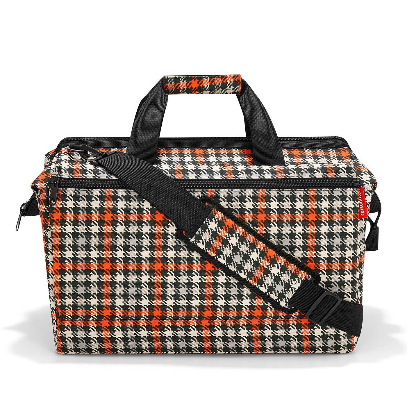 Cestovní taška Allrounder L pocket glencheck red_1