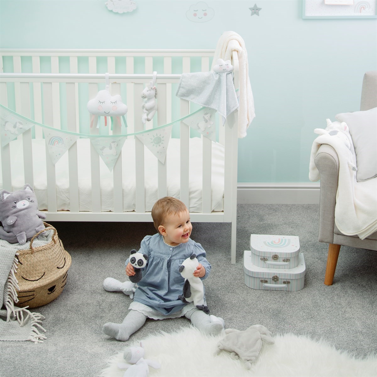 Látková girlanda Evie Unicorn_2