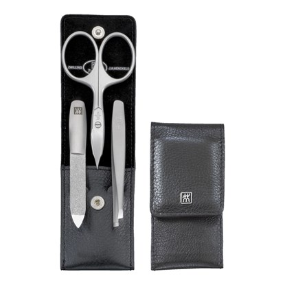 Kožená manikúra Zwilling PREMIUM 4-dílná černá_5