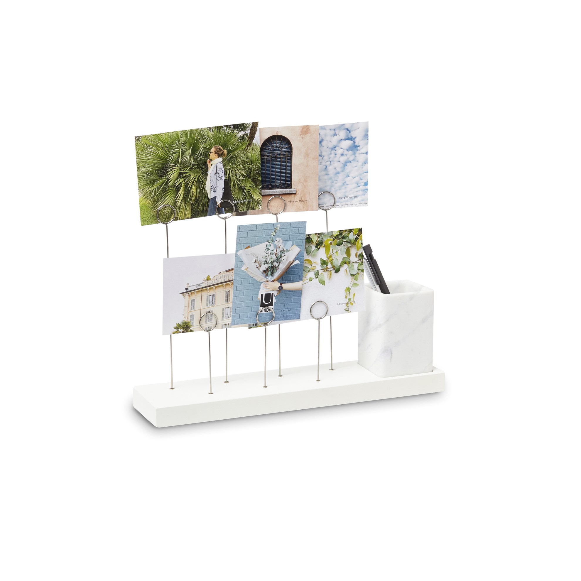 Držák foto GALA s pohárkem bílý_7