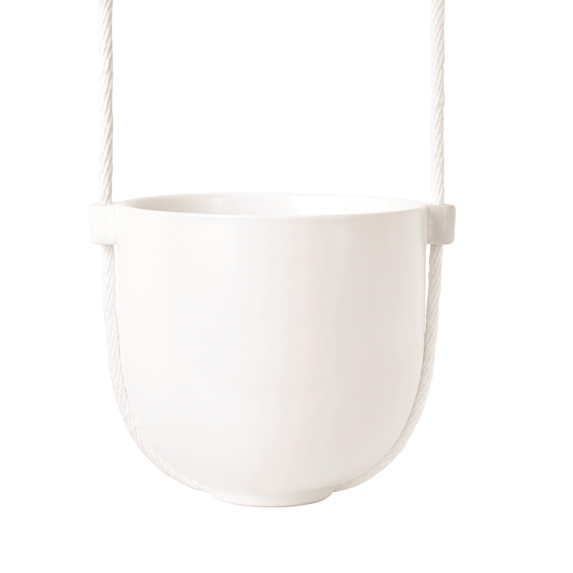 Květináč BOLO na zavěšení bílý_2