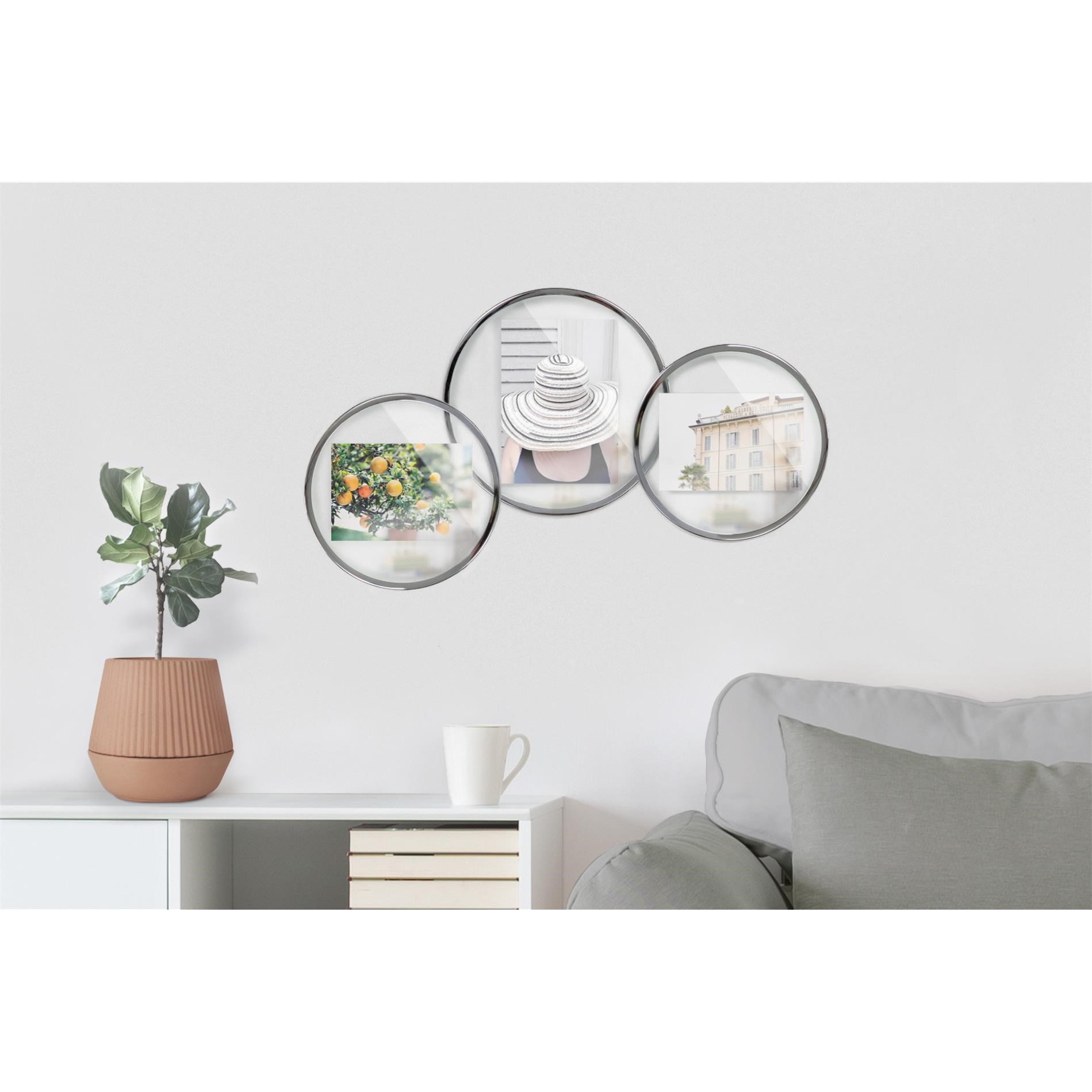 Fotorámeček INFINITY 10x15 cm chromový_0