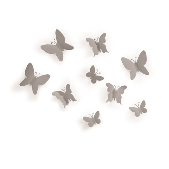 Dekorace na zeď MARIPOSA set/9ks_2