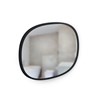 Zrcadlo HUB oválné 45x60 cm černé_0