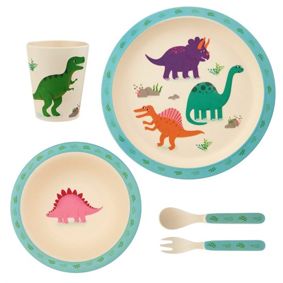 Dětský jídelní set Dinosaurs_5