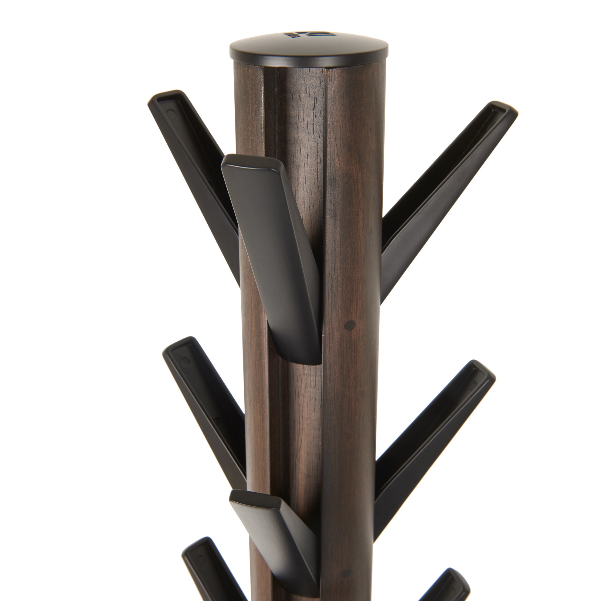 Věšák FLAPPER 165x57 cm ořech/černá_6