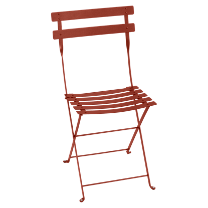 Skládací židle BISTRO METAL - Red ochre (jemná struktura)_0