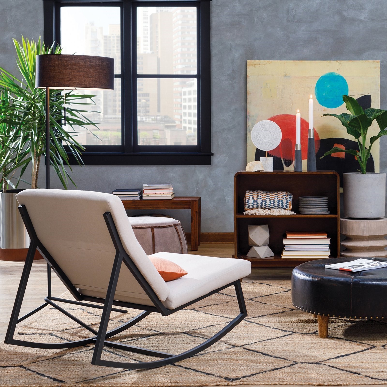 Obrázek z Svícen LUMO 30 cm vč. svíčky P.3cm 