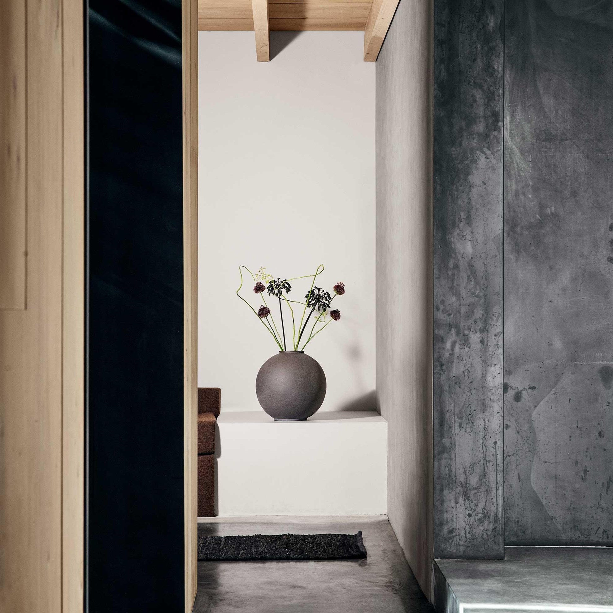 Obrázek z Váza RUDEA 36,5 cm antracit 