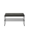 BENCH 'GORM' W SHELF  100% POLYESTER_3