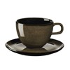 Šálek na kávu s podšálkem KOLIBRI 250 ml ořechový_1