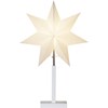 Stolní lampa hvězda KARO V.55cm bílá_0