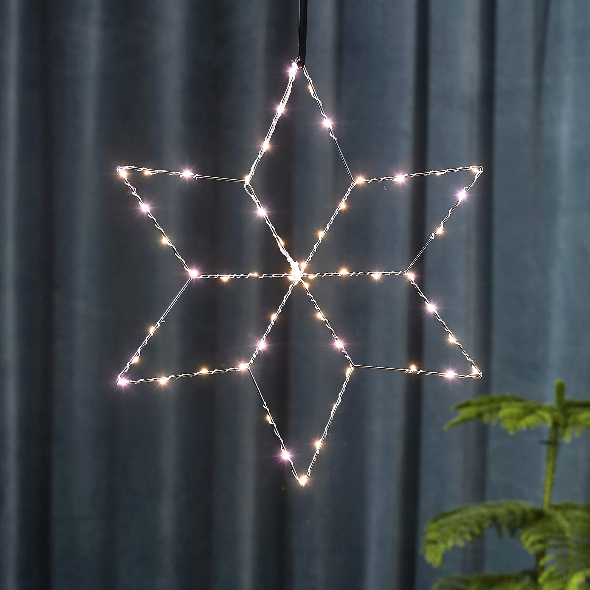 Dekorační kovová hvězda LOLLY V.45 cm 354x LED_0