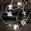 LED světelný řetěz na baterie HEART 10x LED_1
