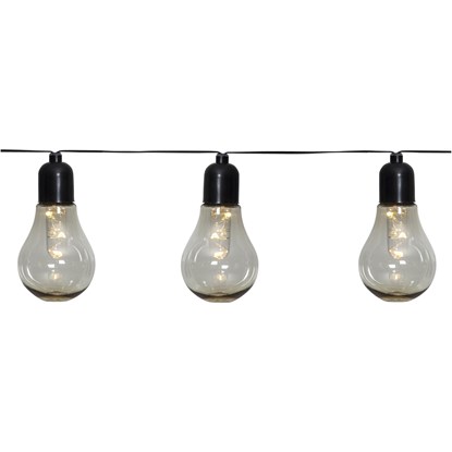 Venkovní LED světelný řetěz GLOW 10xLED D.4m černý_0