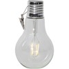 LED venkovní solární žárovka FILLE V.18cm čirá_0