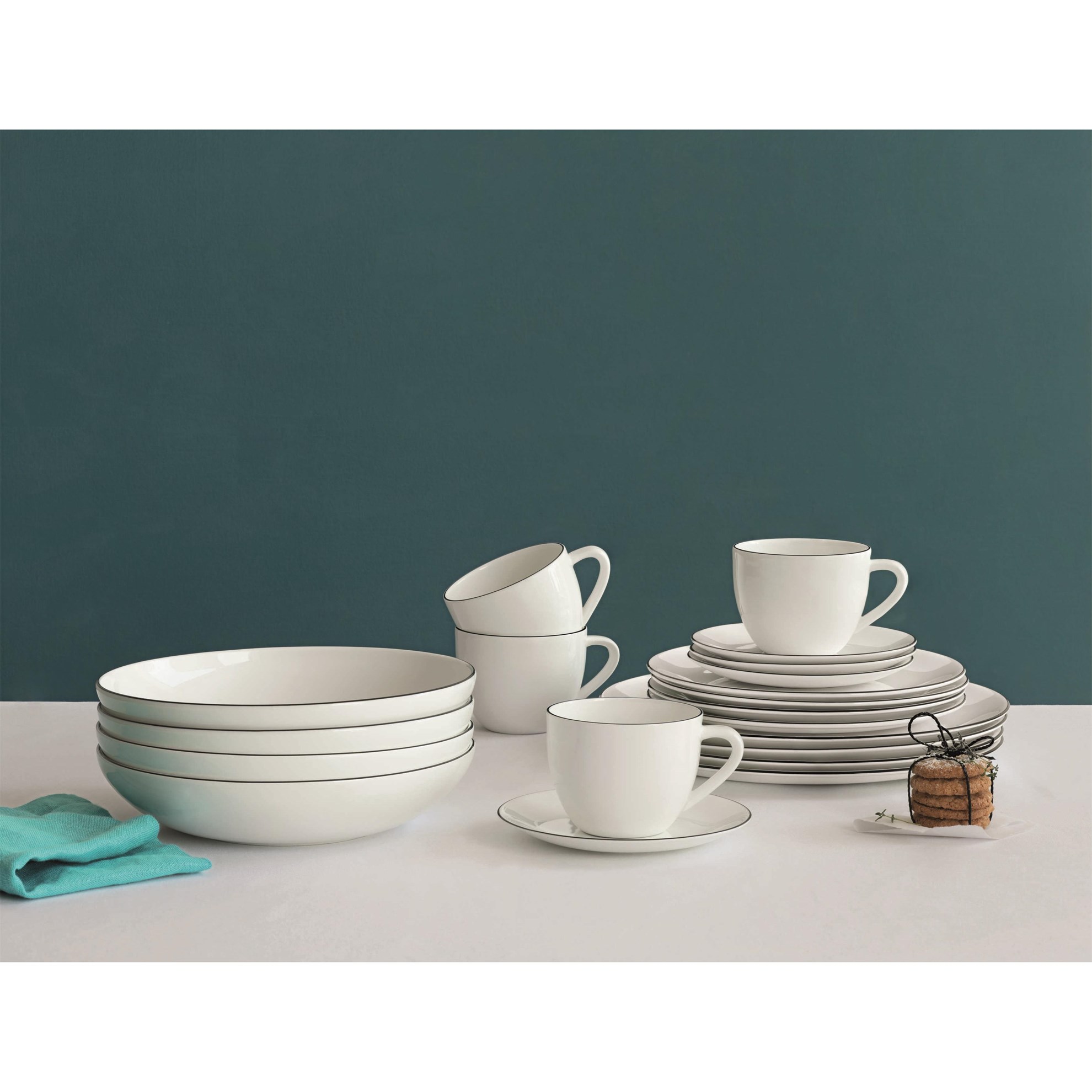 Jídelní SET/20ks Á TABLE NOIRE po 4 ks_0