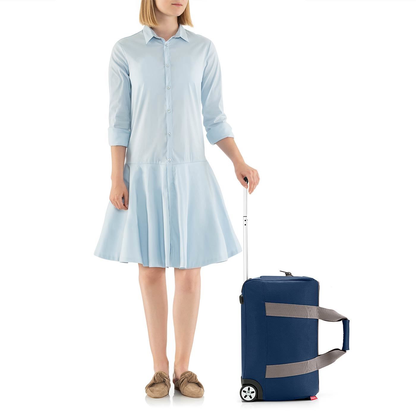 Cestovní taška na kolečkách Allrounder trolley dark blue_3