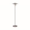 Přenosná LED lampa 120 cm šedá_0