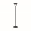 Přenosná LED lampa 120 cm černá_0