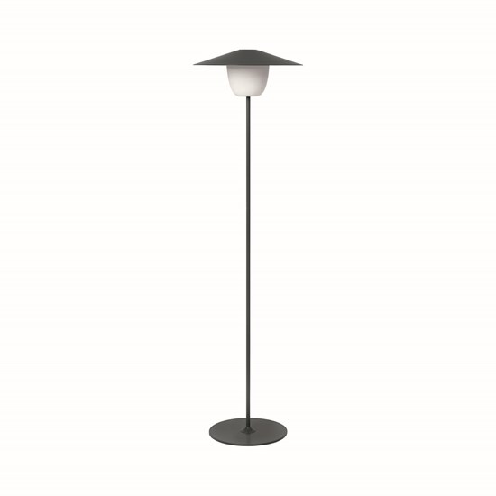 Přenosná LED lampa 120 cm černá_0
