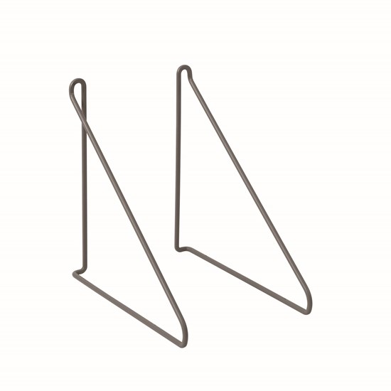 Konzole k poličce PANOLA SET/2ks šedá_1