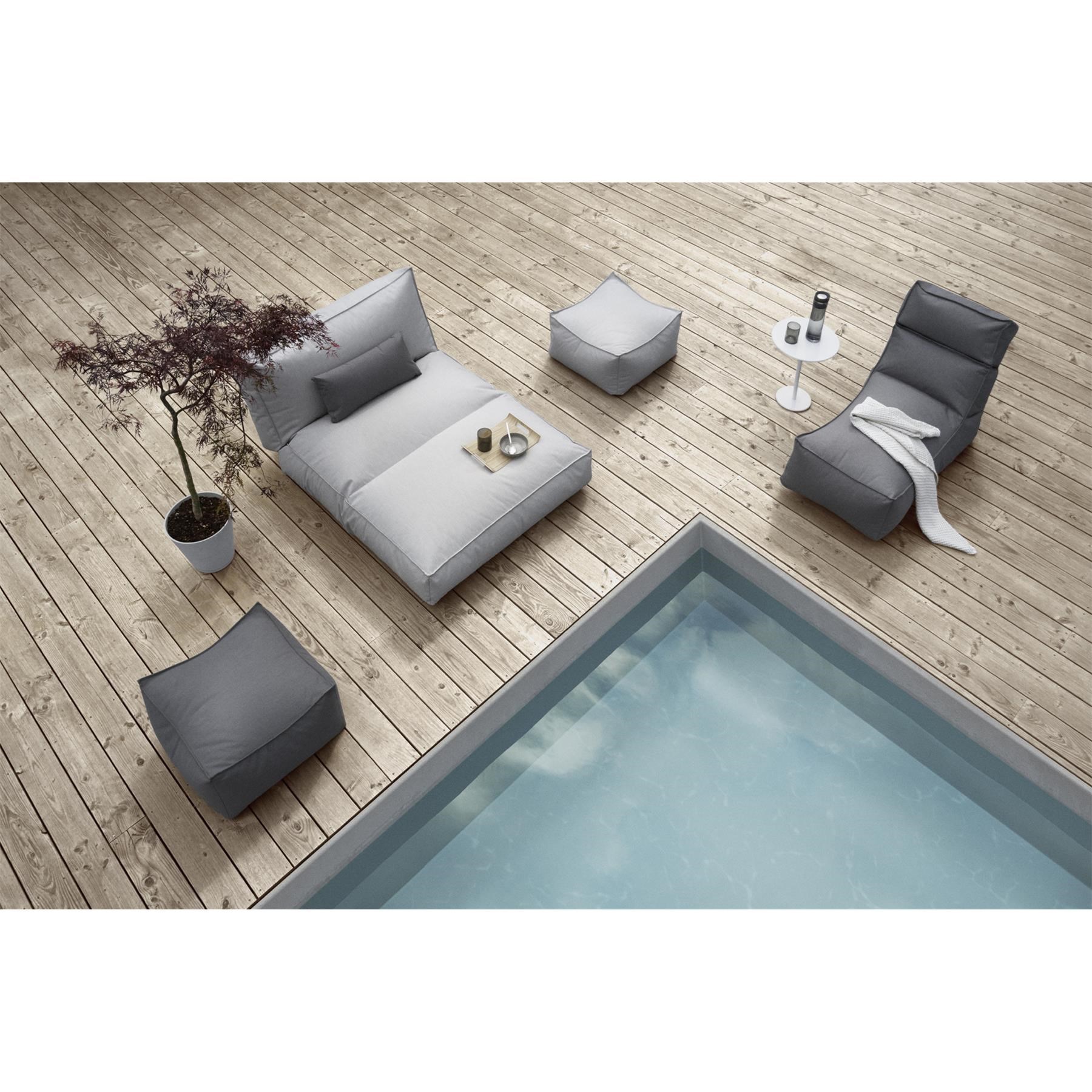 Široké lehátko STAY 120 cm černé_1