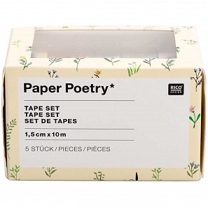 Lepicí páska na papír BUNNY HOP SET/5 ks_0