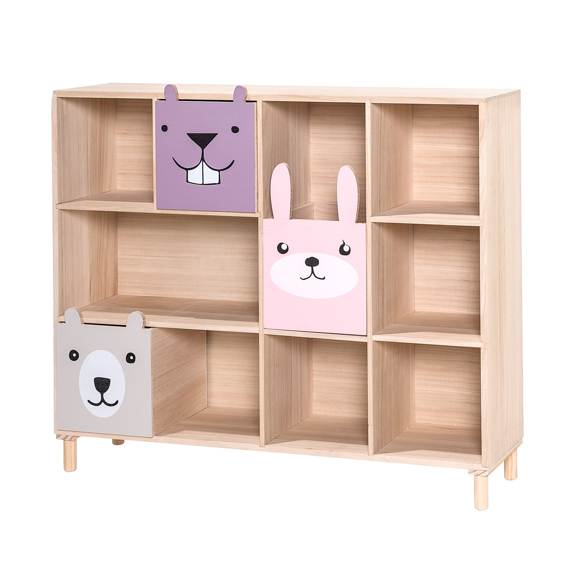 Dětská knihovna se třemi šuplíky_0