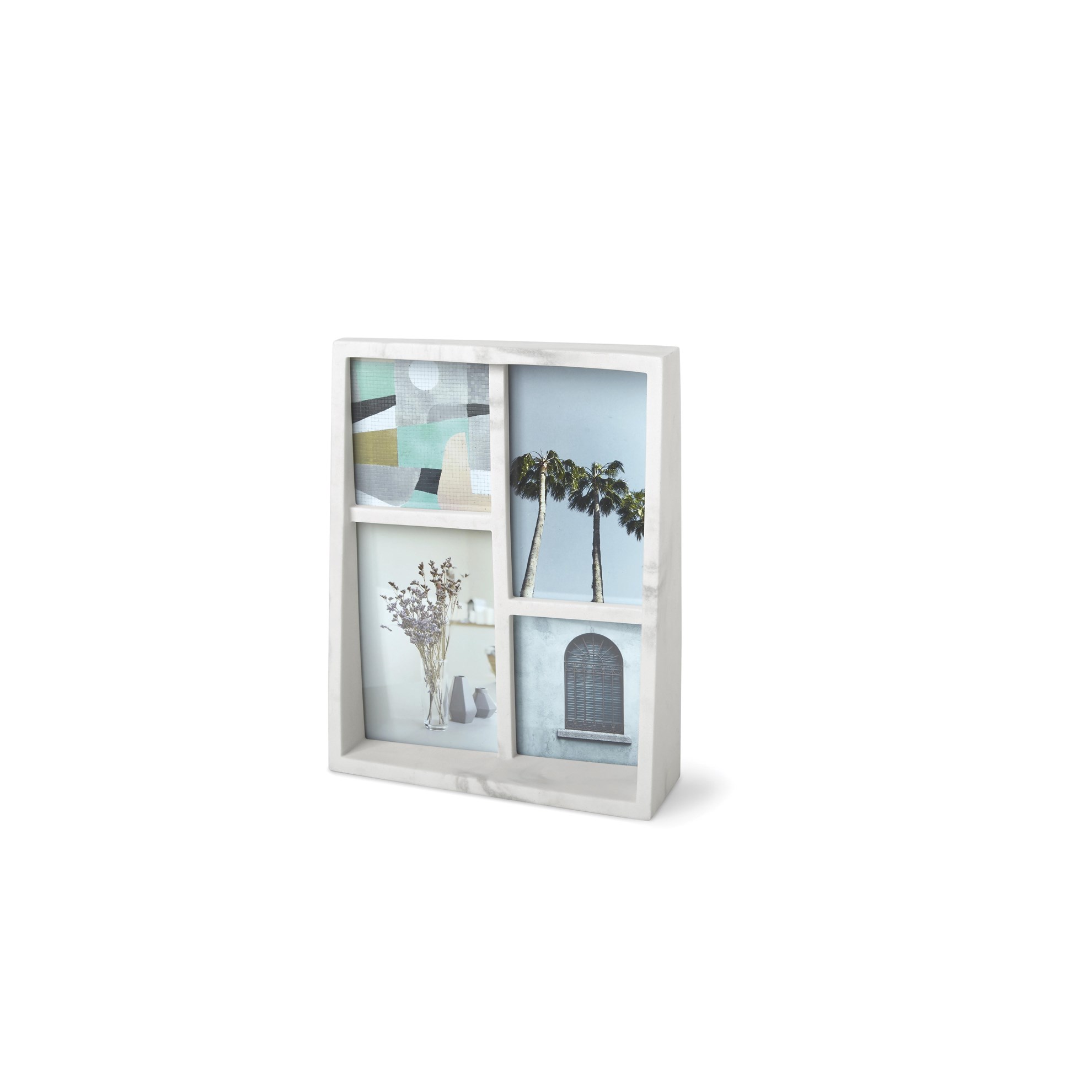 Fotorámeček EDGE MARBLE bílý mramor_0