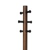 Věšák se stoličkou PILLAR 167x50 cm tm.hnědý_4