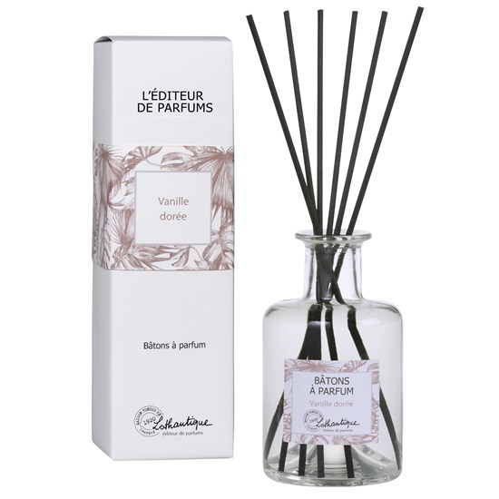 Vonný difuzér s černými dřívky 200ml Golden Vanilla - L`editeur de parfums_0