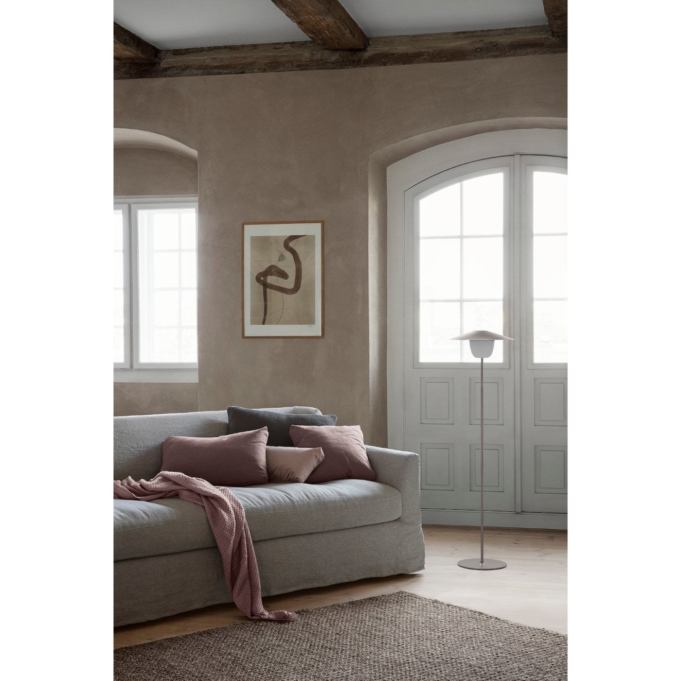 Obrázek z Přenosná LED lampa Blomus ANI LAMP 120cm černá 