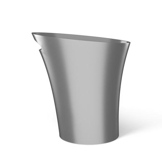 Odpadkový koš SKINNY 7,5 l stříbrný_4