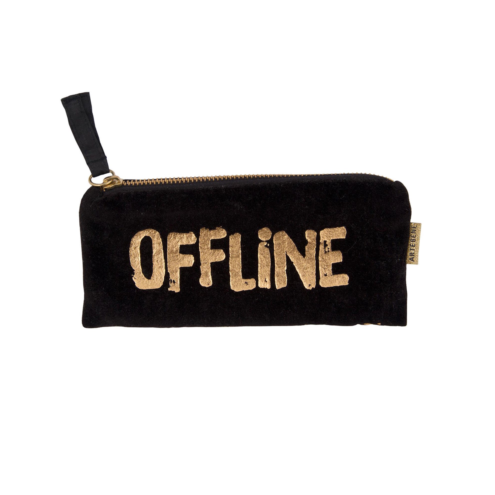 Sametové pouzdro na tužky 20x8,5 cm_0