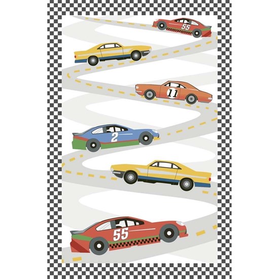 Přání s obálkou lentikulární Autorennen_0