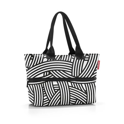 Chytrá taška přes rameno Shopper e1 zebra_6