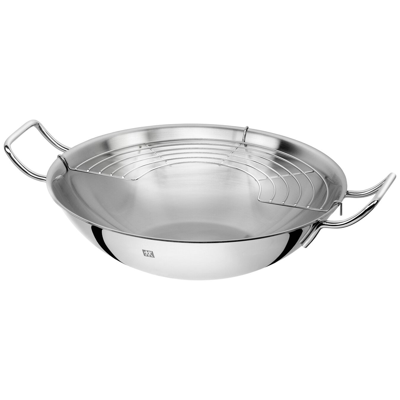 Pánev Wok 32 cm nerezová s poklicí_4