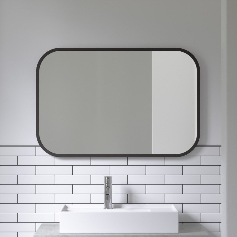 Obrázek z Zrcadlo Umbra HUB 61x91 cm černé 