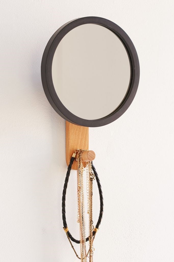 Obrázek z Menší zrcadlo HUB s háčkem 